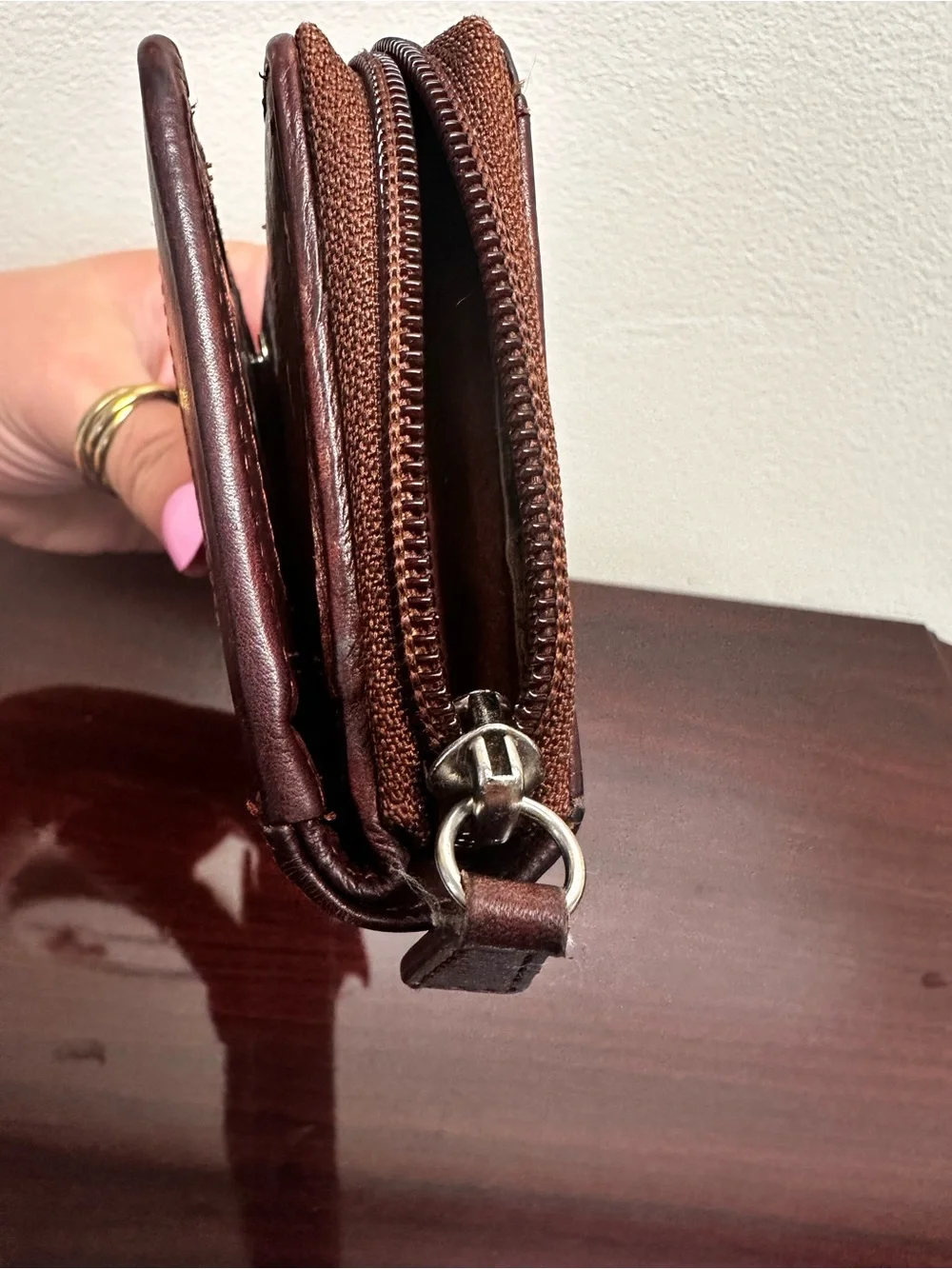 Mancini brown leather